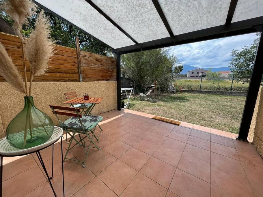 Studio Cabine Pour 4 - Piscine Argeles-sur-Mer Bagian luar foto